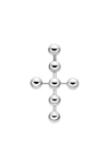 Diesel Cross Drop Earring In Purple