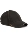 Diesel 'c-run-wash' Baseball Cap In Brown