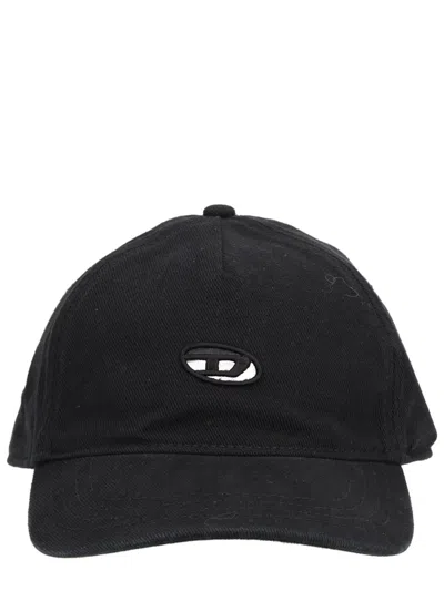 Diesel Baseball Hat With Logo In Orange