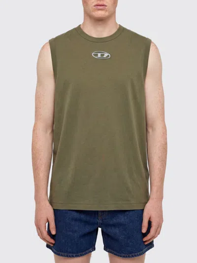 Diesel T-shirt Men Color Green