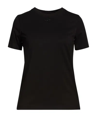 Diesel Basic Shortsleeve Tshirt In Black