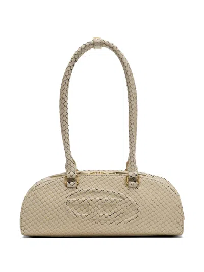 Diesel Beige Polyurethane Handbag