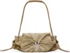 Diesel Beige Scrunch-d Shoulder S Bag In T2065