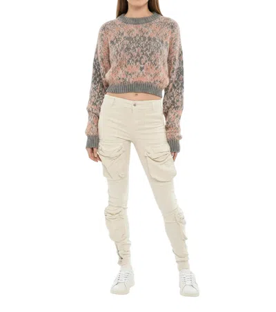 Diesel Beige Skinny Cargos Pants In Neutral