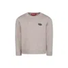 Diesel Beige Sweater For Boy With Logo In Beige