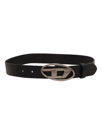 Diesel Belt In Black