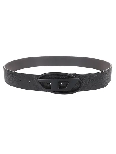 Diesel Belt In Black