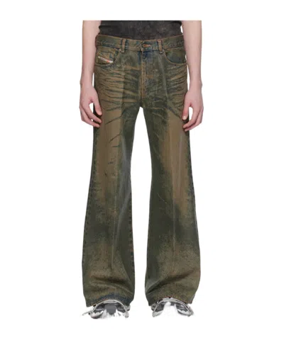 Diesel Belt-belt Loop Pocket Jeans In 01