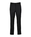 Diesel Belt-loop Casual Pants In Black