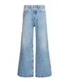 Diesel 1996 D-sire Low Rise Wide Jeans In Blue