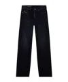 Diesel 1980 D-eeper Trousers Belt Loops In Black