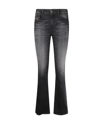 Diesel Belt-loop Jeans In Black