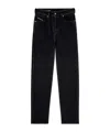Diesel Jeans With Belt Loops In Black