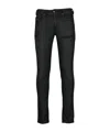 Diesel Sleenker 1979 Distressed Jeans In Black