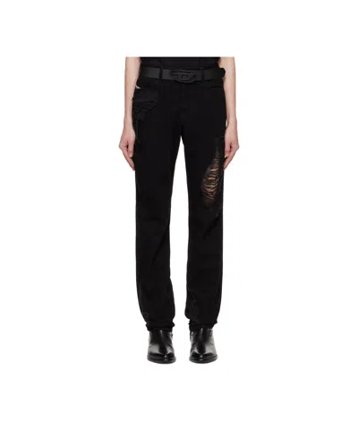 Diesel Belt-loop Jeans In Black