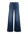 Diesel 1996 D-sire 09h59 Low-rise Straight-leg Jeans In Blue