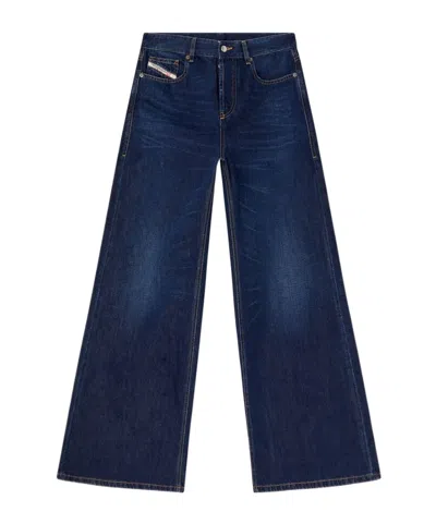 Diesel Belt-loop Jeans In Blue