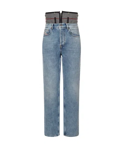 Diesel Belt-loop Jeans In Blue