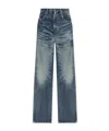 Diesel Belt Loop Jeans In Blue