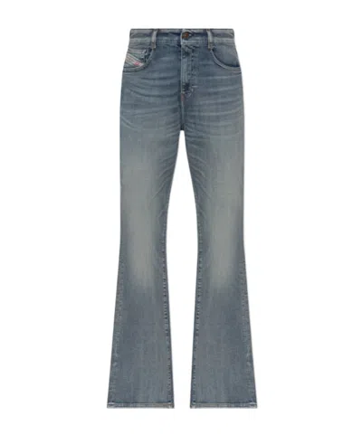 Diesel Belt Loop Jeans In Blue