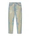 Diesel D-macs-fsf3 Denim Waist Jeans In Nude