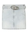 Diesel De-flip Skirt In White