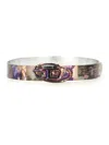 Diesel Livestream Print Belt In Multicolour