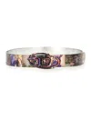 Diesel Livestream Print Belt In Multicolour