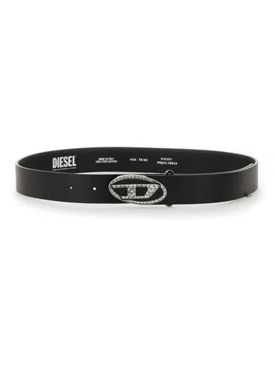 DIESEL DIESEL BELT WITH LOGO