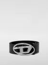 Diesel Women Belt With Buckle In Black