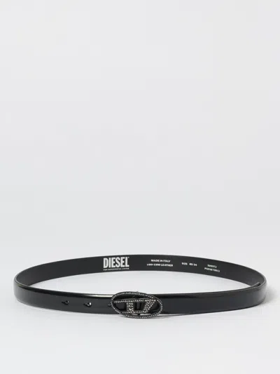 Diesel Belt Woman  In Black