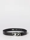 Diesel Belts Black In Black