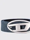 Diesel B-1dr Oval D Belt In Blue