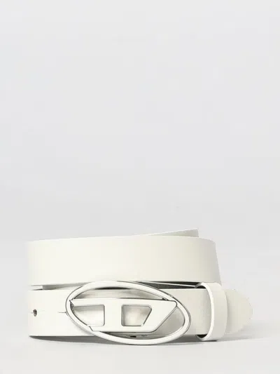 Diesel Belt Woman  In White