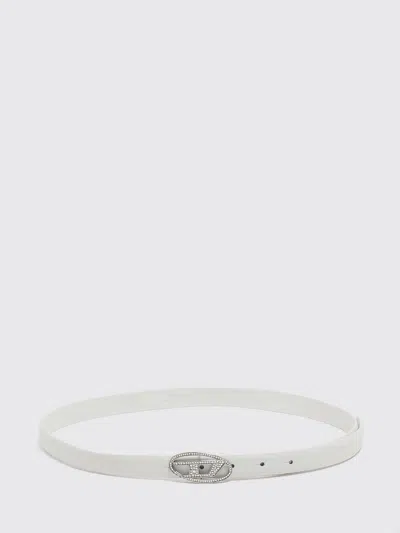 Diesel Belt Woman  In White