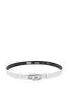 Diesel Adjustable Loop Belt Crafted Polyester Leather