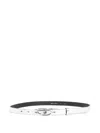 Diesel Adjustable Loop Belt Crafted Polyester Leather