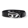 Diesel Belts Black In Black
