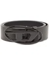 Diesel Oval D Logo B-1dr Accessories In Black