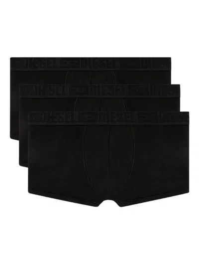 Diesel Umbx-damienthreepack Briefs In Black