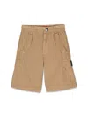 Diesel Bermuda Shorts Pockets In Beige