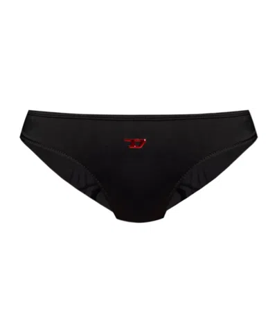 Diesel Bfpn-bonitas-x Bikini Bottoms In Black