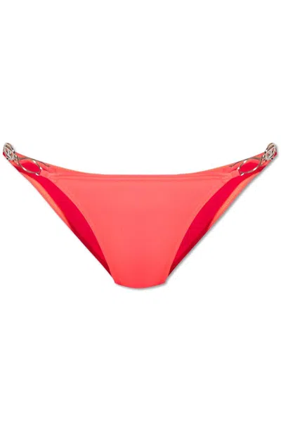 Diesel Bfpn-irina Oval-d Plaque Bikini Briefs