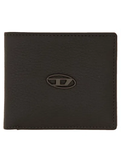 Diesel Bi Fold Coin S Wallet In Brown