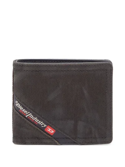 Diesel Bi-fold Wallet In Burgundy
