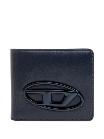 Diesel Bi-fold Wallet In Blue