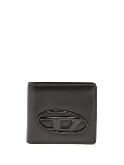 Diesel Bi-fold Wallet Holi-d In Black