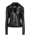 Diesel Biker Jacket In Black