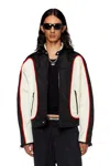 Diesel Blink Stand Collar Front Pockets Jacket In Multicolor