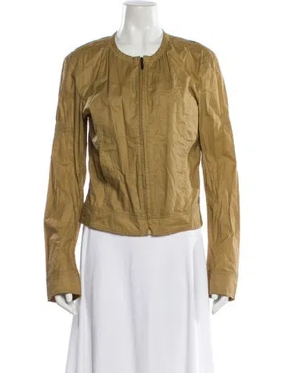 Pre-owned Diesel Biker Jacket In Neutral